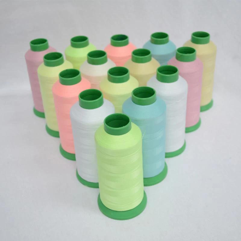 1000 Yards Spool Luminous Thread Glow In The Dark DIY Embroidery