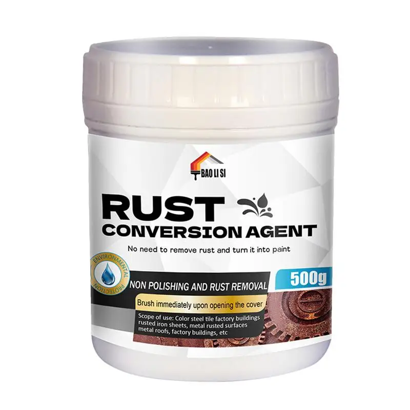 

Rust Remover For Metal 500ml Anti-rust Protective Barrier Professional Water-Based Convert Rust Into A Ready To Paint Surface