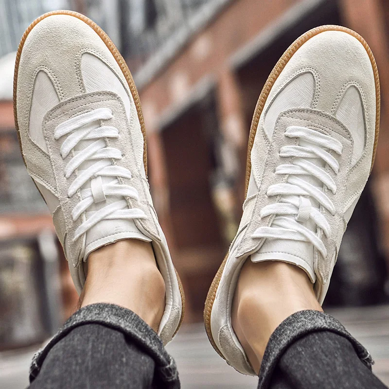 High Quality Genuine Leather Outdoor Sneakers Male Comfortable Flats Fitting Casual Shoes Comfortable Soft Bottom Oxford Shoes 6