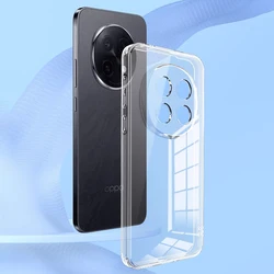 Premium Silicone Clear Phone Case - High - Quality Thin Back Cover for OPPO F29 (Clear)