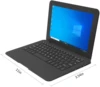Windows10 Laptop 10.1inch Notebook Computer Learning Laptop Netbook for Kids Men Women (3GB/64GB) 4