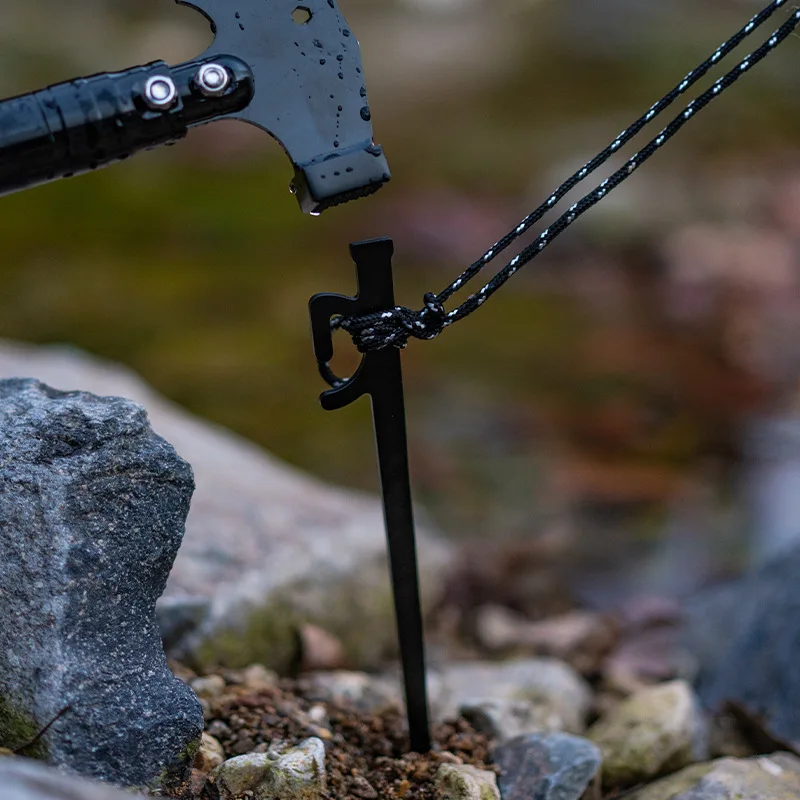 

Уличный заземляющий гвоздь для палатки из нержавеющей стали, фиксатор для палатки с большим навесом, заземляющий гвоздь