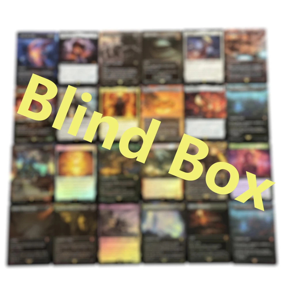Magic Proxy Cards BL Blind Box Single Cards Game CARDS Standard Playing Board Games TCG/MTG Toy Figures Random 5Opcs playing cards