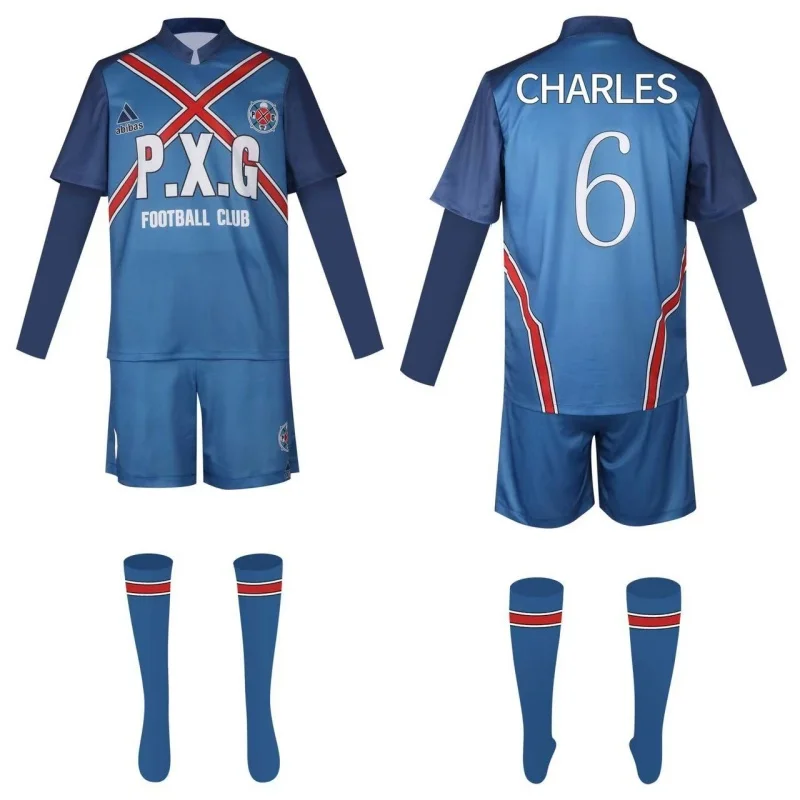 Blue Lock Anime-Inspired Football Jersey - Rin Itoshi Edition