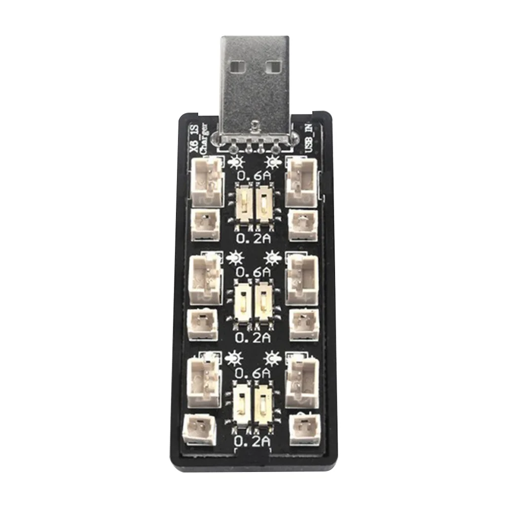 Chargeur Batterie Lithium 6 Canaux USB 5V 3A pour LiPo
