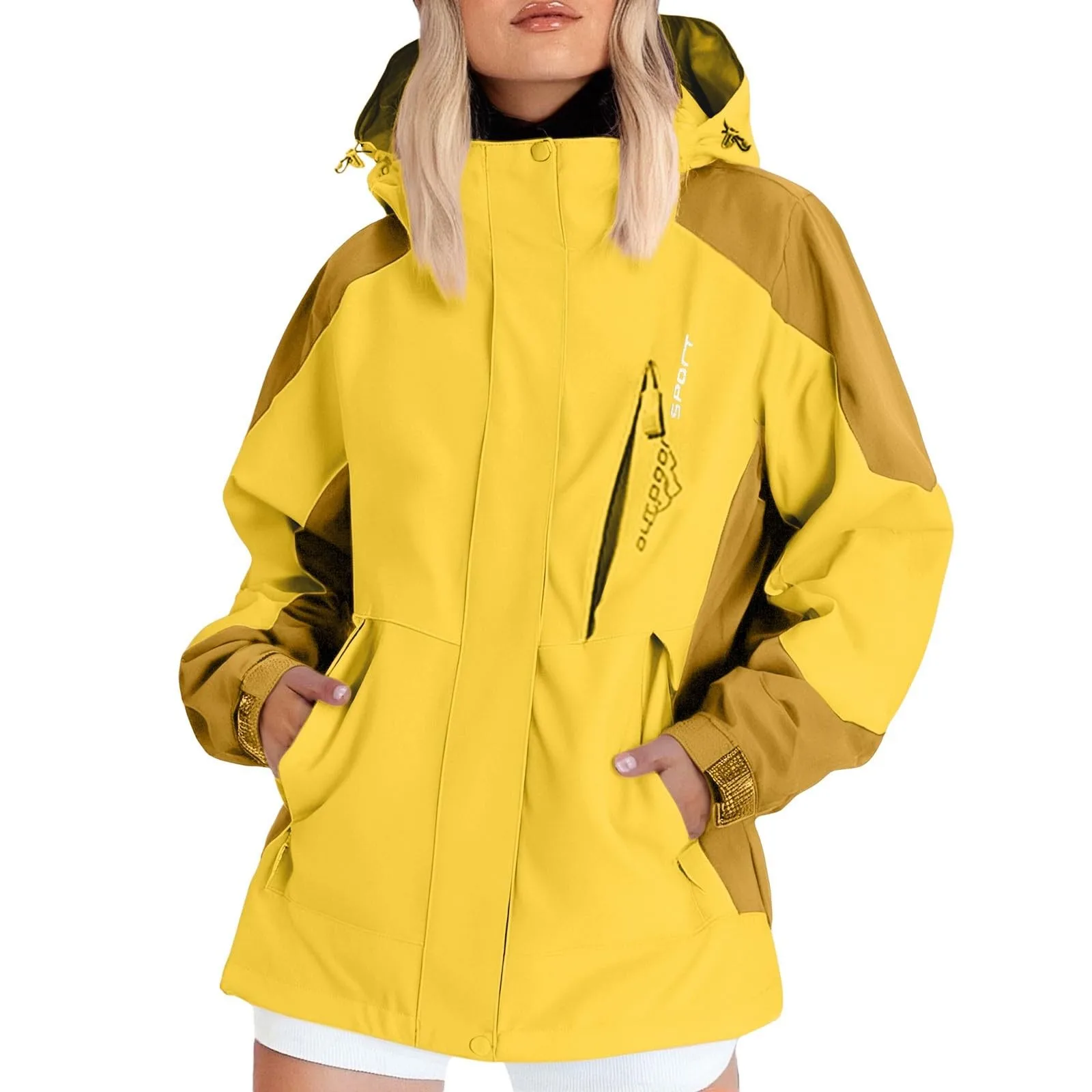 Veste randonnée femme vue détaillée