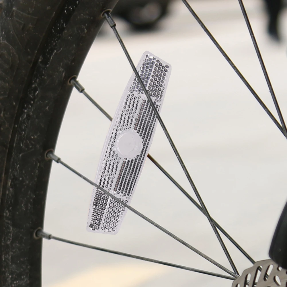 Bright Fish Shaped Bike Safety Spoke Reflectors MTB Bicycle Wheel Rim Enhanced Night Visibility and Safety