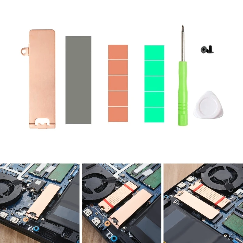 Telaio Staffa Di Raffreddamento Per Dell G15 5530 G16 7630 Ssd .2 Piastra Dissipatore Di Calore. 2 2280 Ssd Staffa Di Montaggio Radiatori