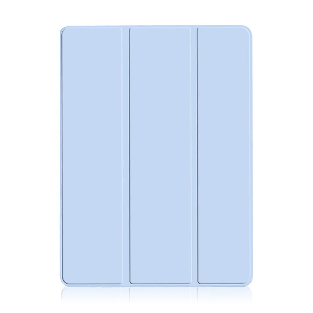 Premium Slim Tri-Folding Stand Tablet Cover with Soft TPU Back