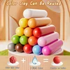 Kids Plasticine Machine Toys DIY Colored Clay Ice Cream Pretend Play Game Simulation Make Hamburger Creative Toy Slime Kit Gifts 3