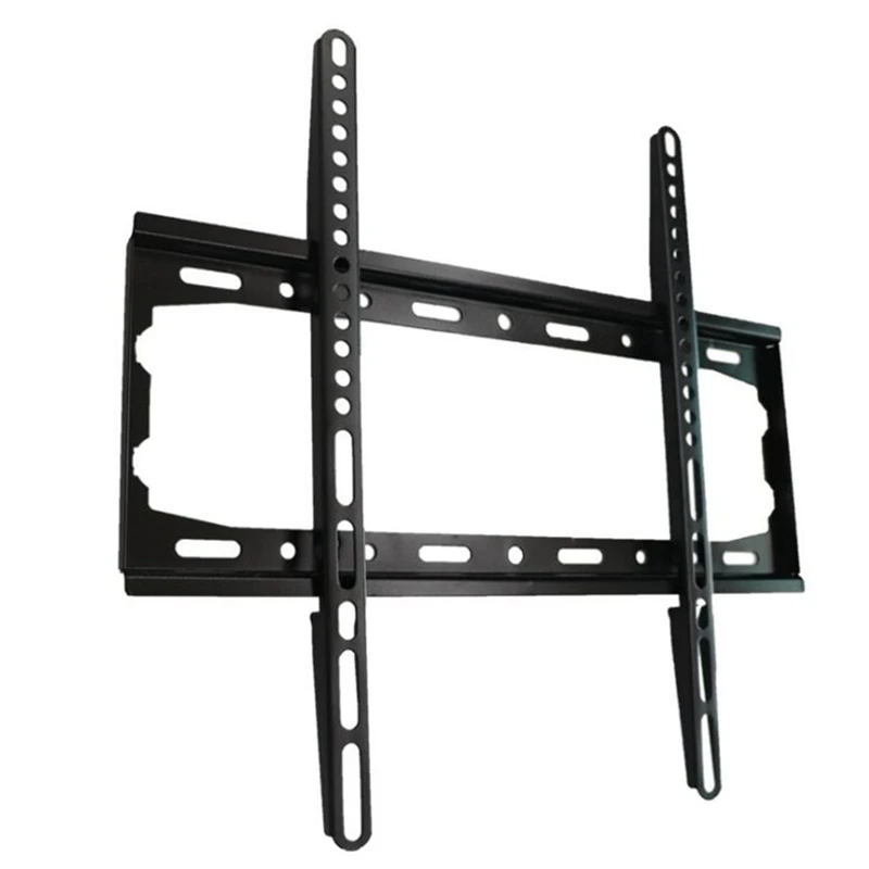 Hot-Universal 45Kg Tv Staffa Di Montaggio A Parete Fissa Supporto Per Tv A Schermo Piatto Telaio Per Monitor Lcd Led Tv Al Plasma Da 26-55 Pollici