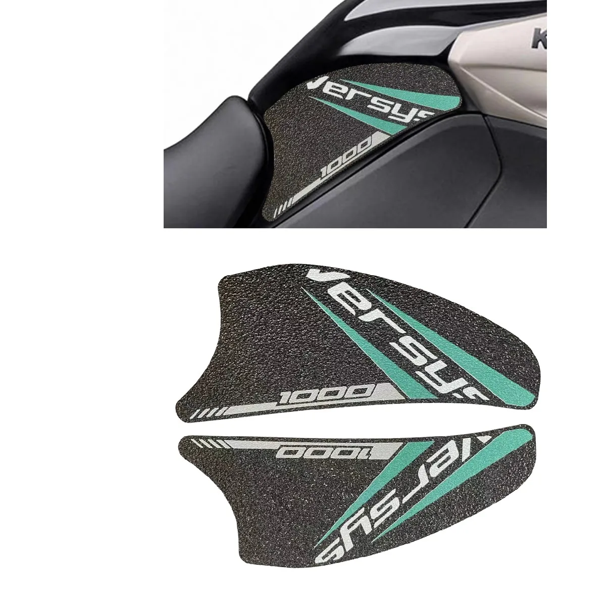 Motorcycle Side Tank Pad Protection Knee Grip Anti-slip for Kawasaki VERSYS 1000 2016-2022 17 18 19 20 21