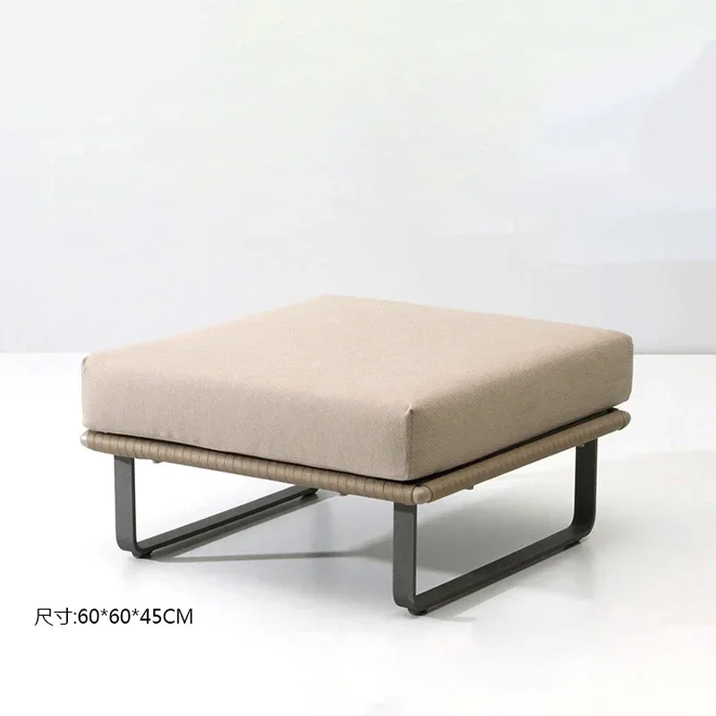 סלון מרפסת ספה פנאי חוץ חצר רהיטי בית כיסא ידית אחורית מסננת שמש עמידה במים כיסא רטן הומסטיי