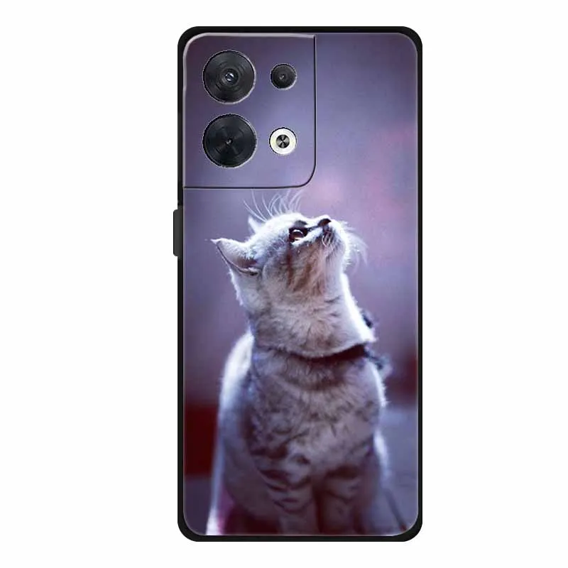 Wolf Design Silicone Animal Case - Soft Back Cover and Cartoon Coque