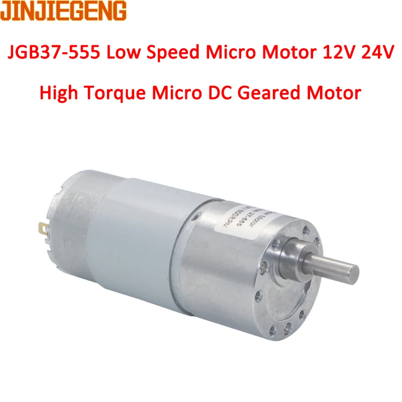 24V 6mm Dual Shaft Gear Motor Low Speed 6rpm Self Lock JGY370-D Double Axis JGY370 M6 DCモーター減速機ミニウォーム6Vダブルシャフト調整可能速度家電スマートホームモーター(67RPM-6V MOT