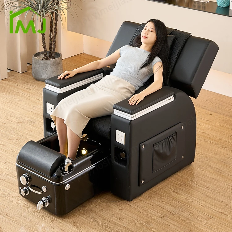 Custom Nail Salon Manicure Foot Bathing Massage Chair Electric Massage Spa Pedicure Chair