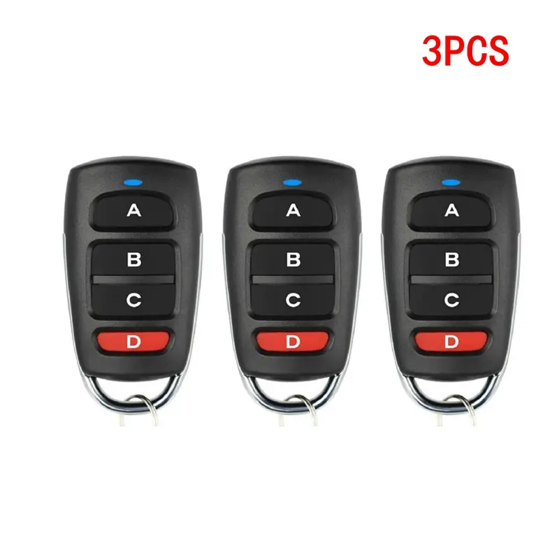 10/5pcs ABCD / Lock Unlock 4Button 433MHz Metal Push Button Remote Control Transmitter Universal 4 Buttons Garage Door Opener - Image 11