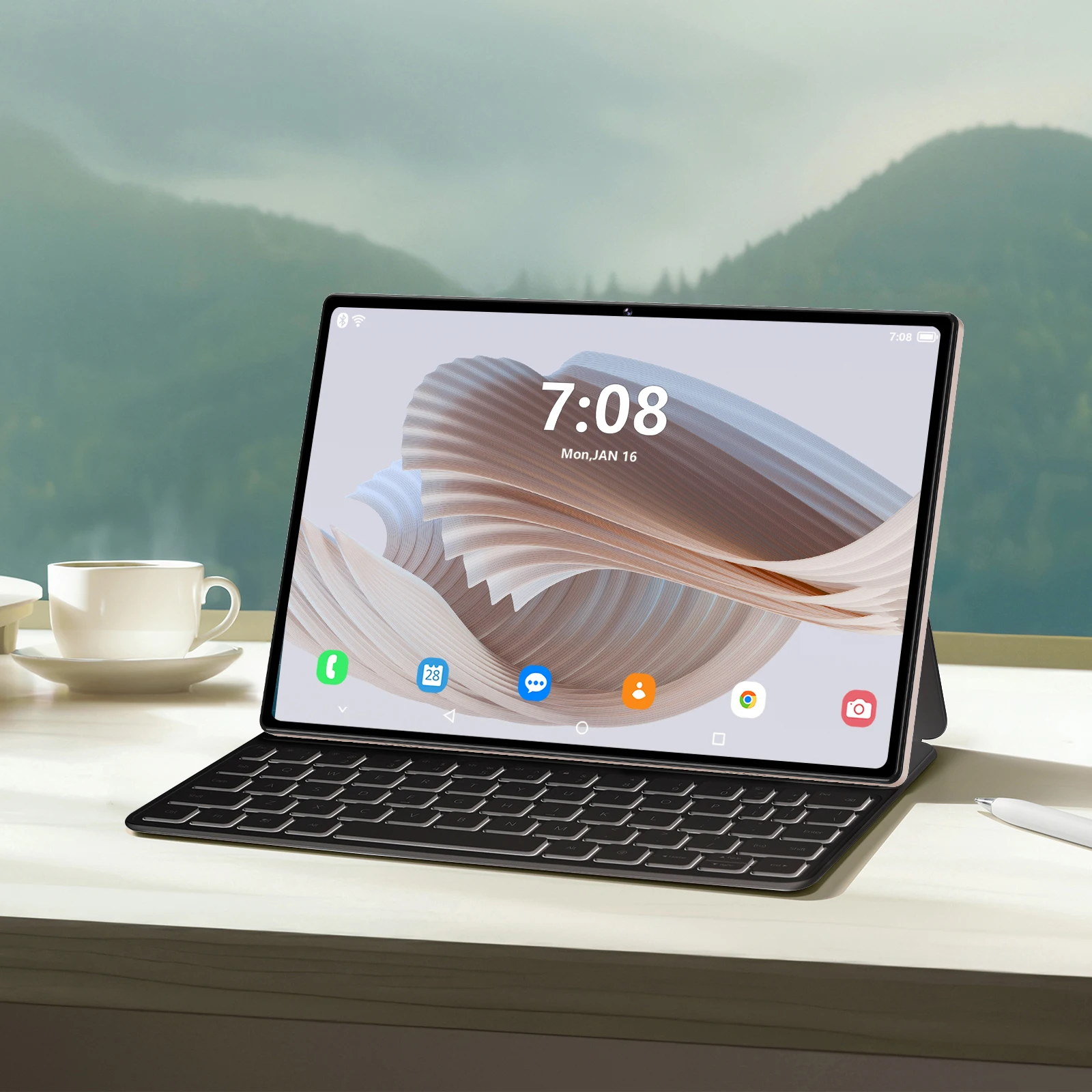 Tablet PC 16 Pro 10 inch 4K Android 13 12GB+16GB RAM 1TB ROM Dual SIM Snapdragon870 10000Mah GPS