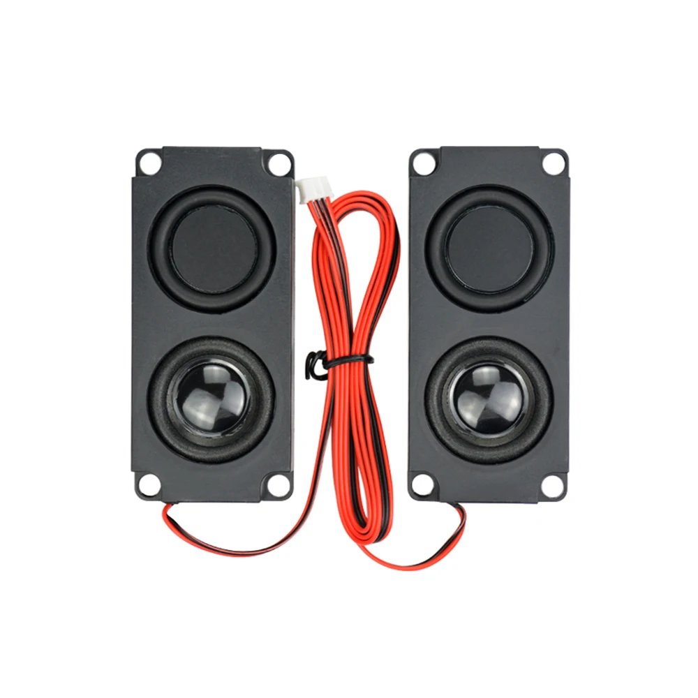 2 Pezzi Altoparlanti 45mm 4OHM 5W - Mini Speaker Full Range Per PC, TV, Soundbar Fai Da Te - 5