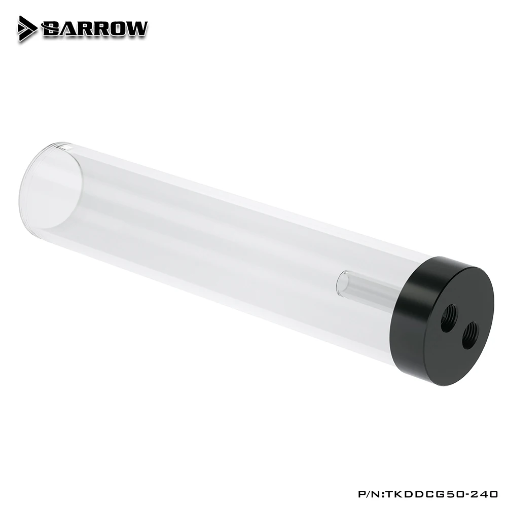 Carrinho de Mão 17w Rgb Bomba Reservatório Pente Ddc Pwm Bomba Mais 195 mm 245 mm 295 mm Reservatório para Sistema de Refrigeração Água Sensor de Temperatura Preto Ventiladores e resfriadores - Imagem 5