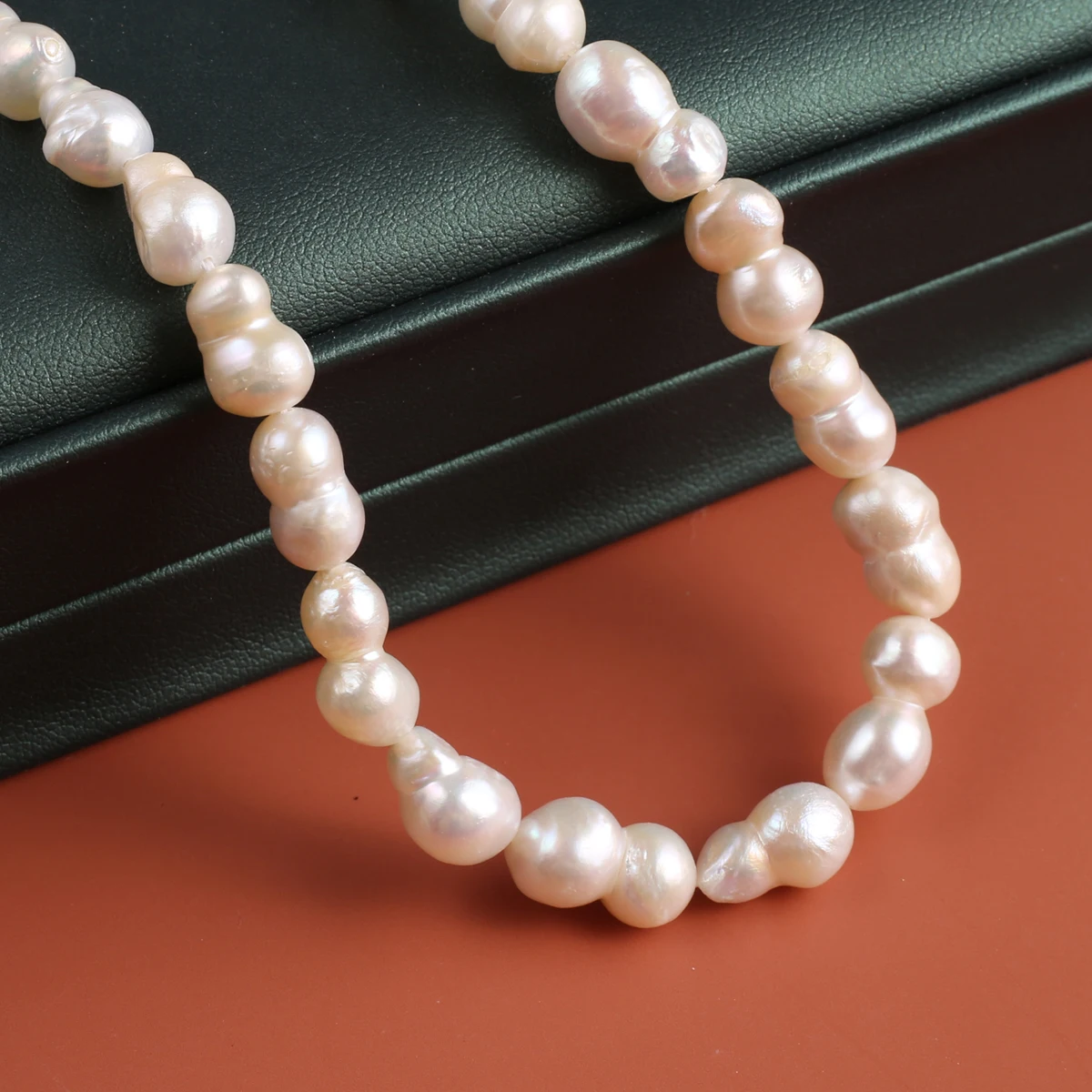 Natural Pearl Peanut Shape Exquisite Shape Elegant Appearance for DIY Jewelry Making Handmade Bracelet Necklace Length 36cm