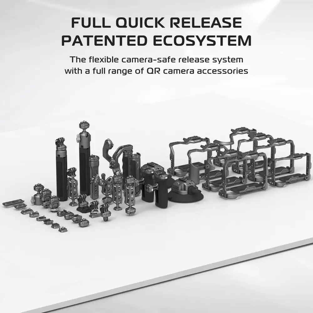 FALCAM F22A4403/F224404/F224402 Quick Release System Plate 1/4'' to Nikon Canon
