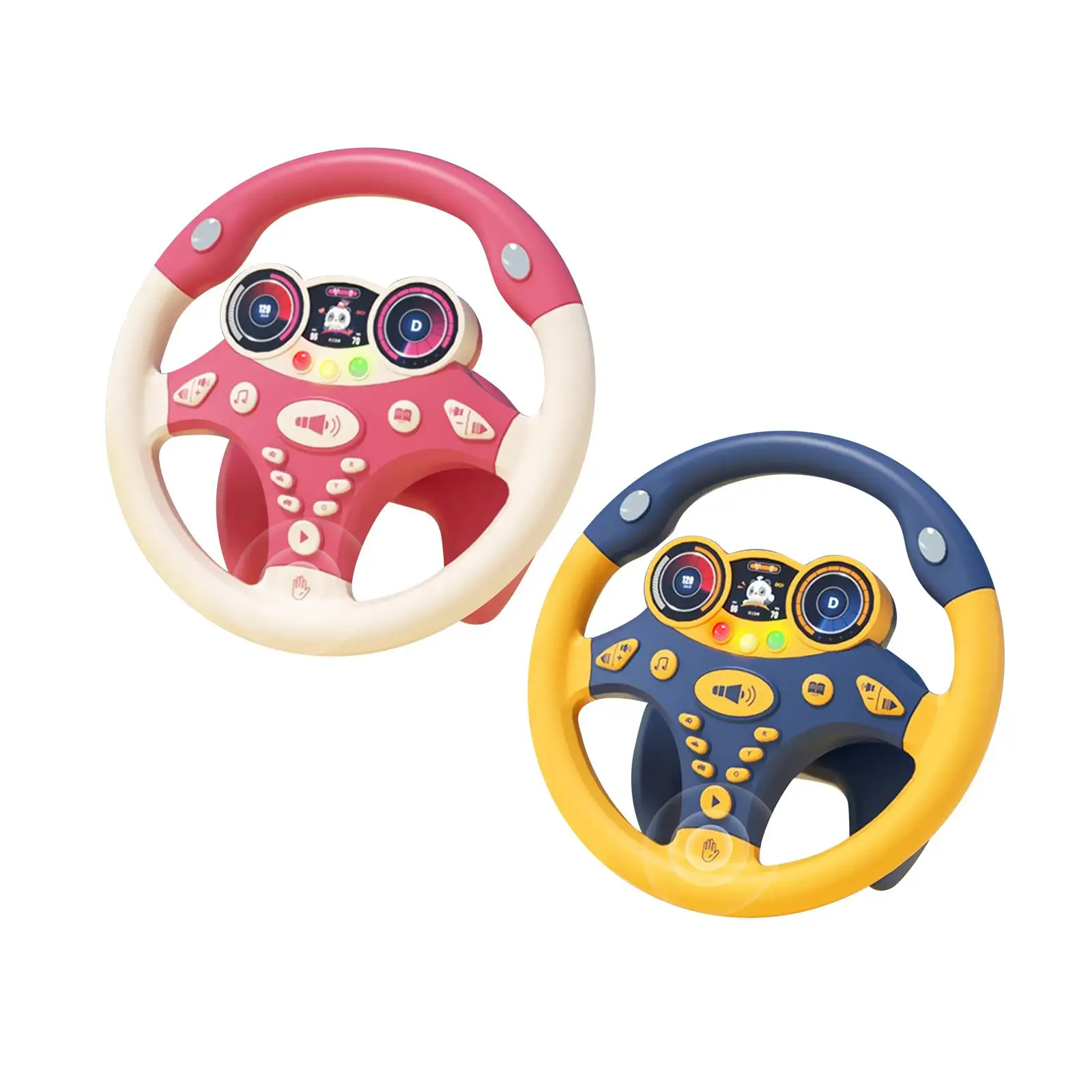 

Toddlers Pretend Driving Toy Portable Pretend Play Toy for Boys Girls Kids