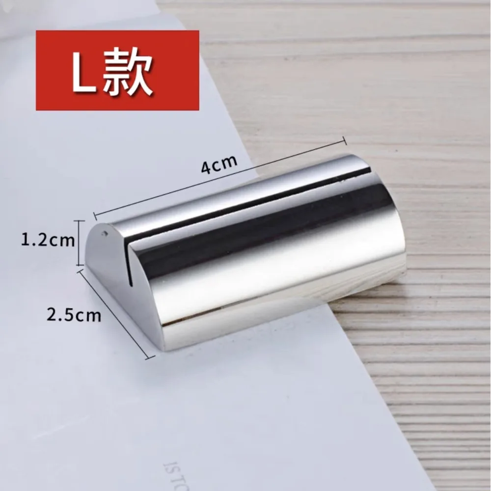 Table Number Place Card Holders Mini Metal Price Label Memo Display Stand Wedding Seating Labels Photo Picture Clips