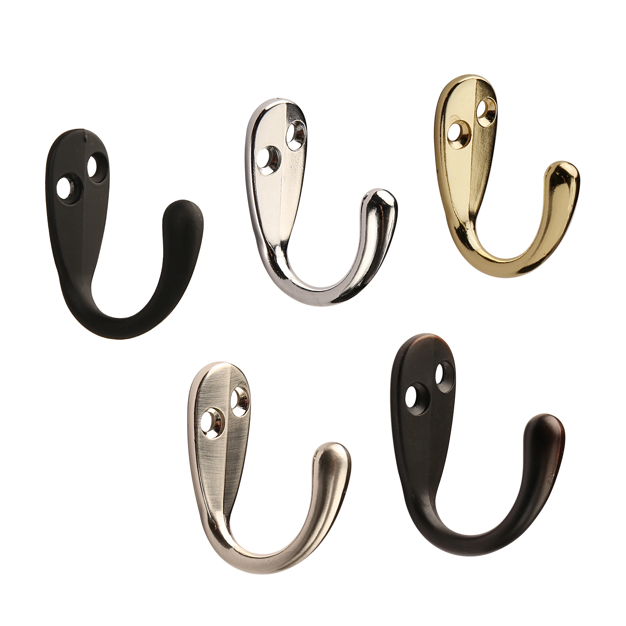 1pcs Wall Hook Clothes Rack Robe Hook Stainless Steel Furniture Hook