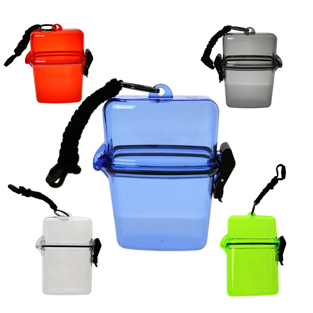 1pc scuba diving kayaking waterproof dry box container case Plastic Dry Box Case Buoy Container for Scuba Diving Kayaking Inflatable Boat Swimming Surfing Bech