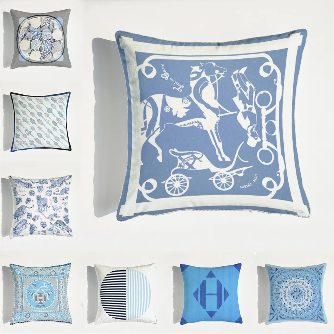 Decorative Pillows For Bed Luxury Pillow Covers Pillowcases Home Decor Case 45*45 Cases High End Pillowcase Red Body Pattern