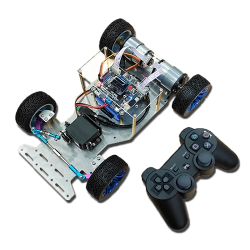 Stm32 Smart Car Development Board Chassis Differential Coding Electric ...