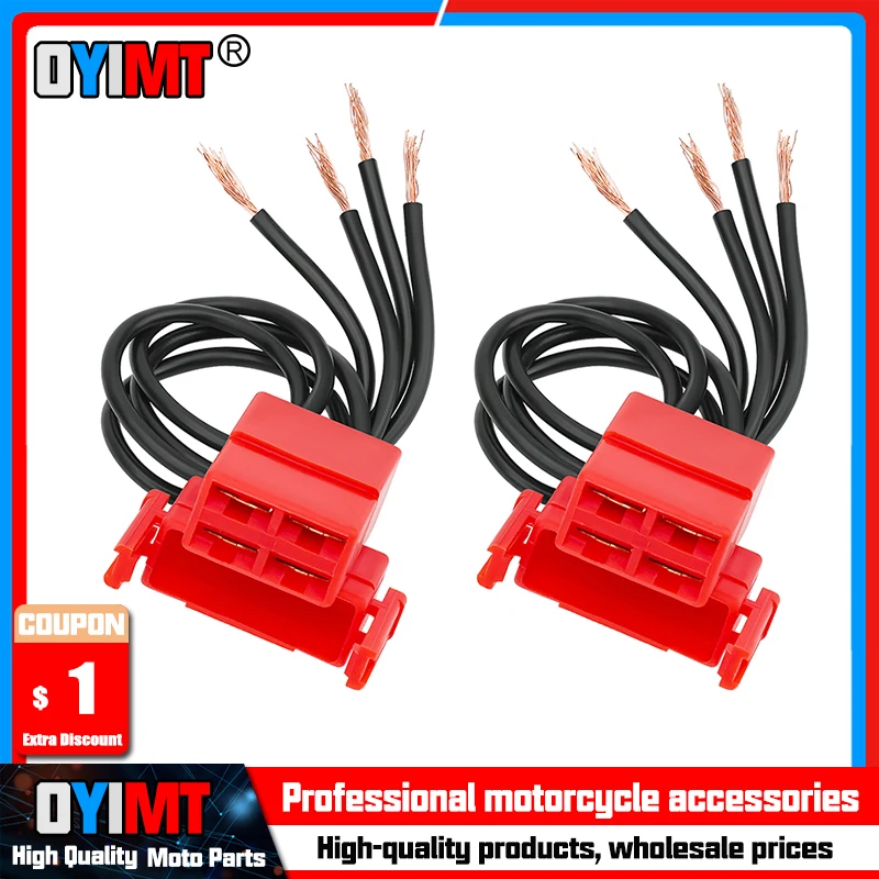 Motorcycle Starter Relay Plug Solenoid Relay Plug Connector Wiring