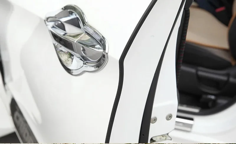 Autotürschutz, Gummi, kratzfest, Dichtungsschutz, Auto von Schallschutz und Schutzstreifen an der Unterseite, Antikollisionsstreifen, Autos, Auto – Detail 4