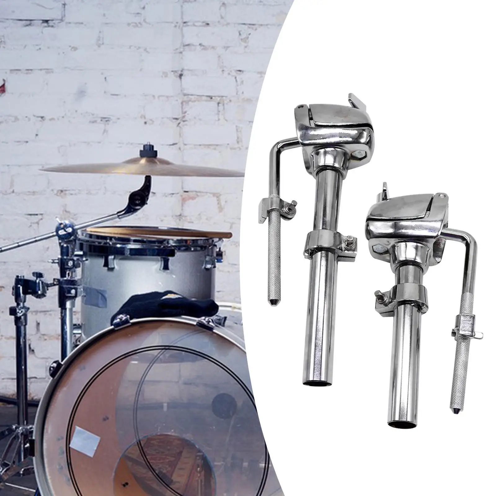 Tom Holder Stand Easy to Install Hardware Parts Lightweight Mount Bracket Single Tom Stand for Tom Drum Set Percussion Accessory Tom Holder Stand Easy to Install Hardware Parts Lightweight Mount Bracket Single Tom Stand for Tom Drum Set Percussion Accessory