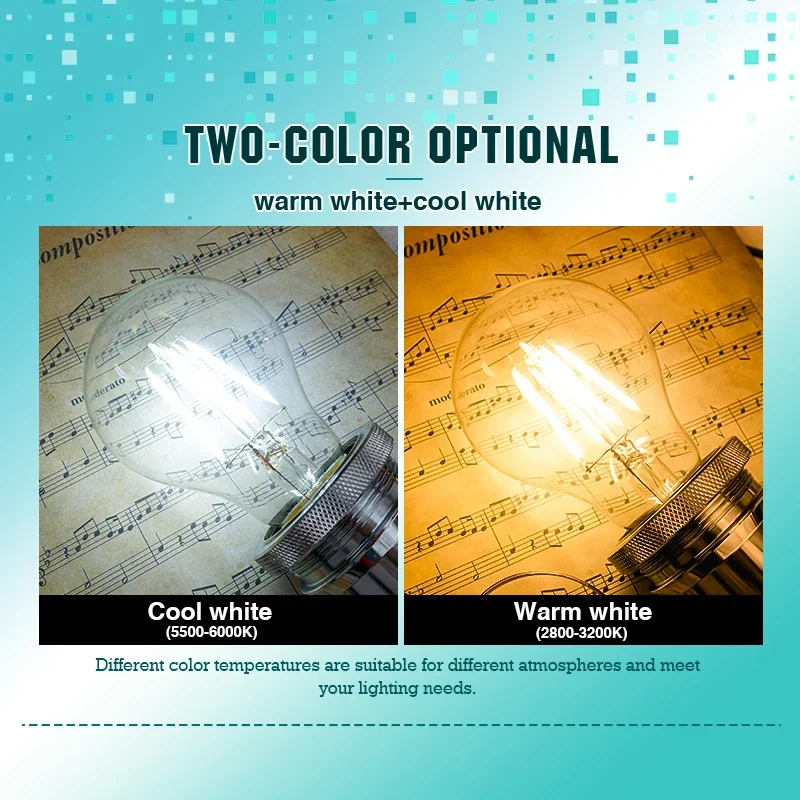 LED Retro Edison Bulb Vintage Filament Light (E14/E27) 4