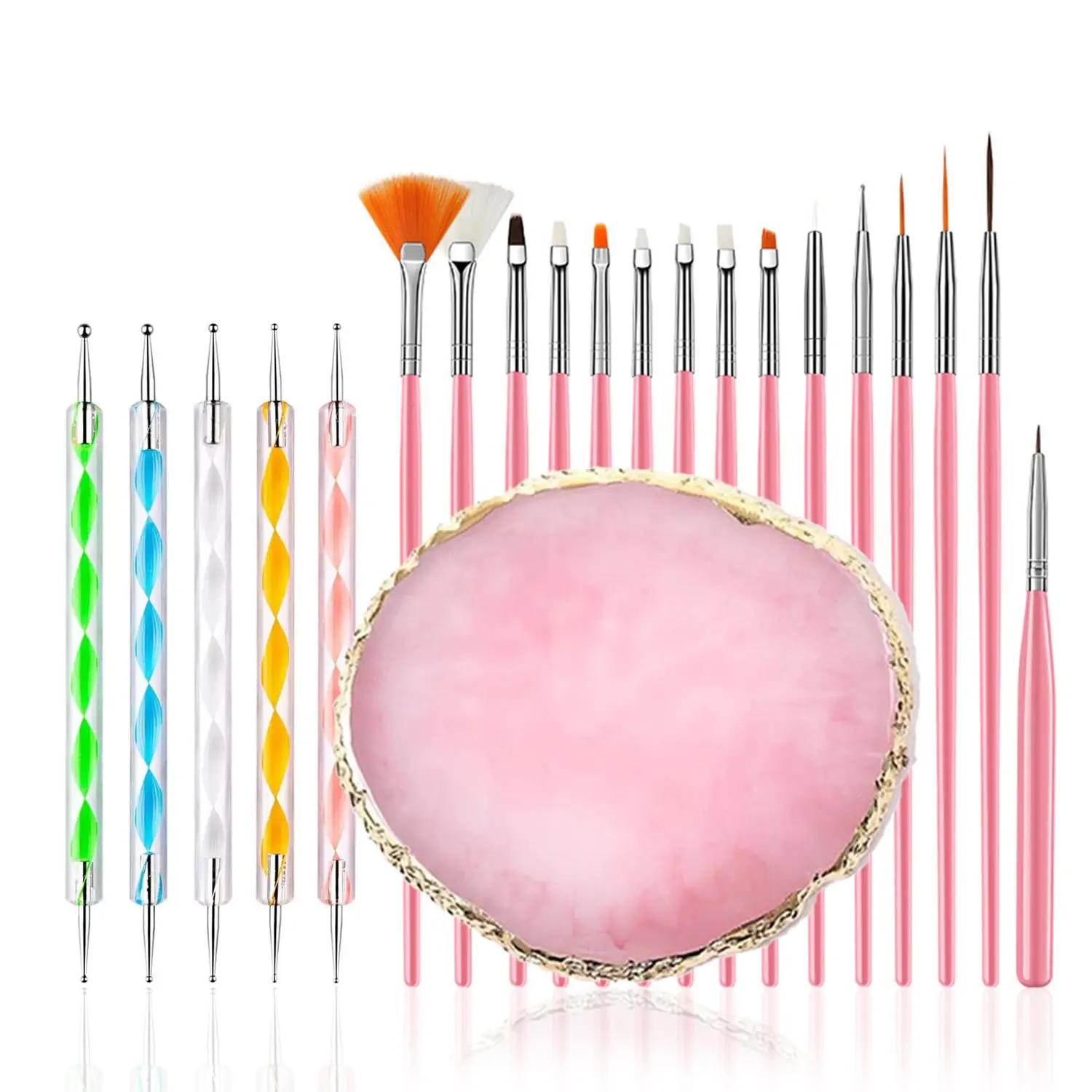 Ultimate Nail Art Master Kit: Complete Set with Brushes, Dotting Pens, Holders & Essential Tools for Salon and DIY Excellence