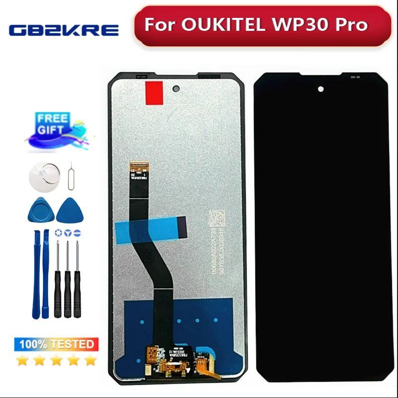 

ЖК-дисплей 6,78 дюйма для OUKITEL WP30 Pro + дигитайзер сенсорного экрана, стеклянная панель в сборе, замена для WP30Pro, деталь дисплея