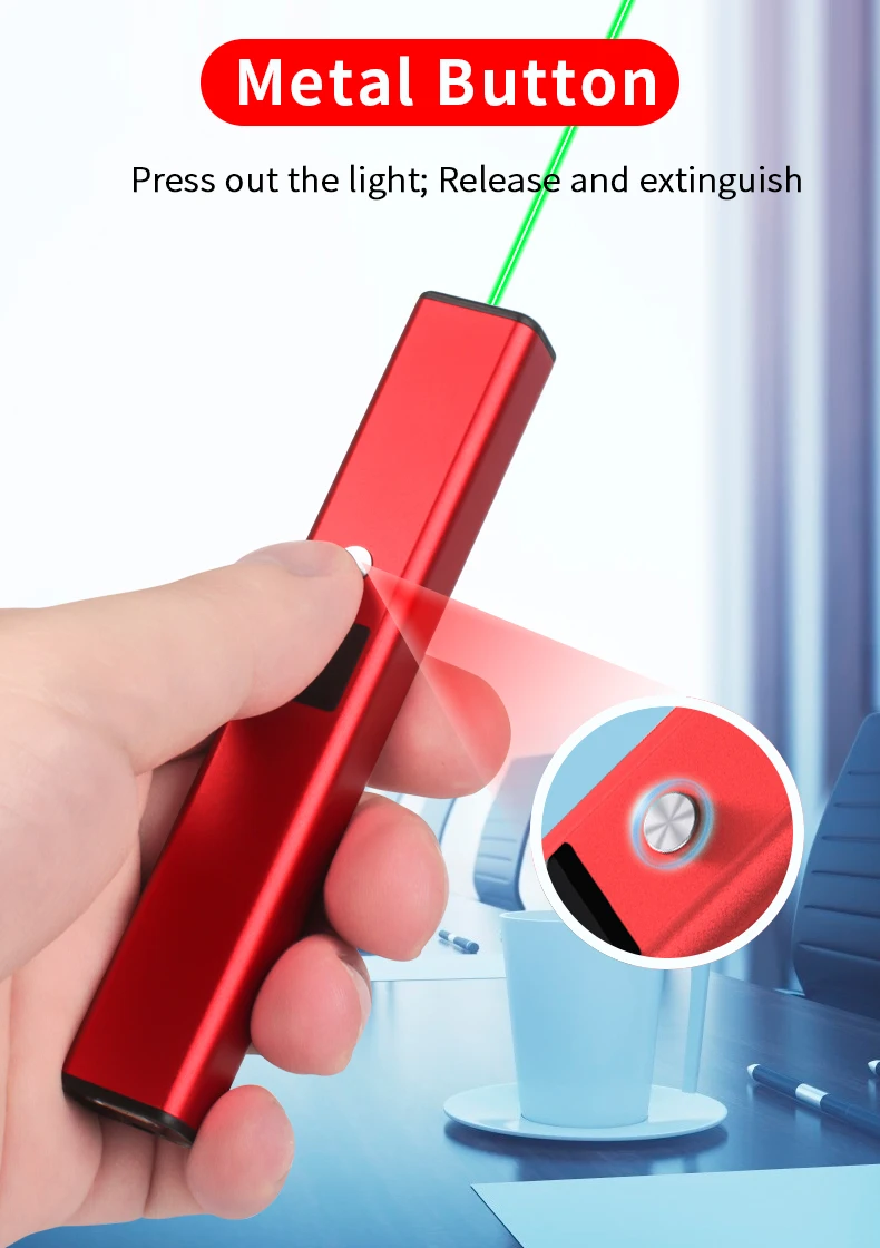Description Picture 5 of itemLassr Pointer Electricity digital display Laser pen sales Department Laser pointer infrared ray pointer Type-C charging