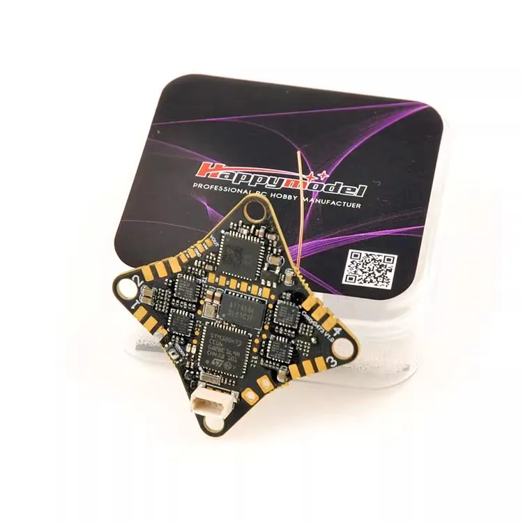 HappyModel CrazyG473 V1.0 AIO Контроллер полета 5 в 1 со встроенным UART ELRS и 5,8G OpenVTX для 65 мм 1S Micro FPV thumbnail 4