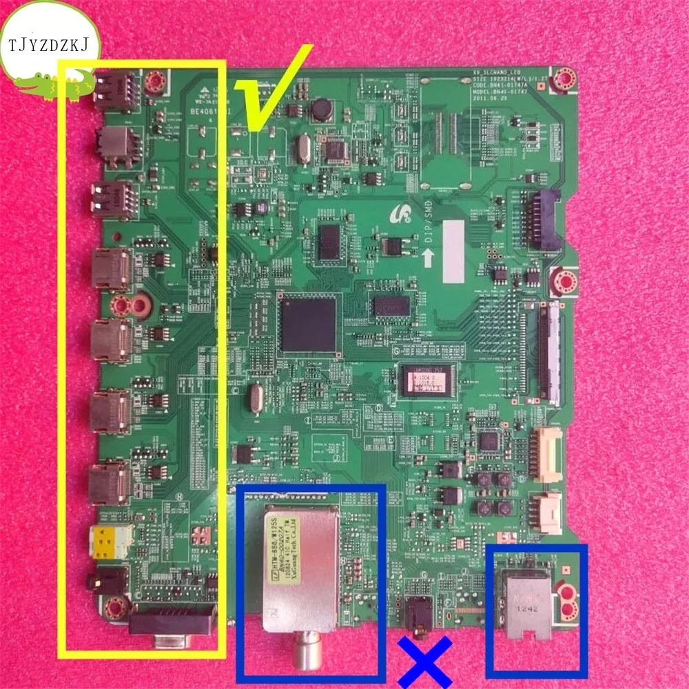 PCB Board Compatible UE40D5700 BN94-04594F TV Motherboard BN41-01747A=BN41-01661B UE40D5520RW UE405000 UA40D5000 Main Board UE40D5700RS