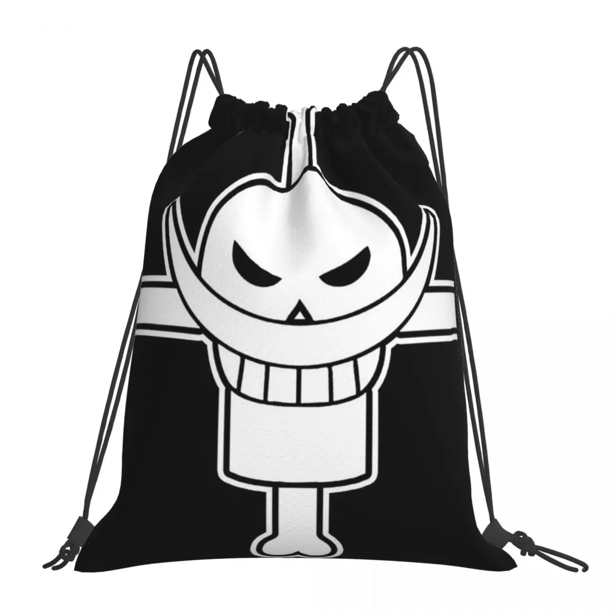 

One Piece Whitebeard Flag And Collection Backpack Portable Drawstring Bags Drawstring Bundle Pocket Sports Bag For Man Woman