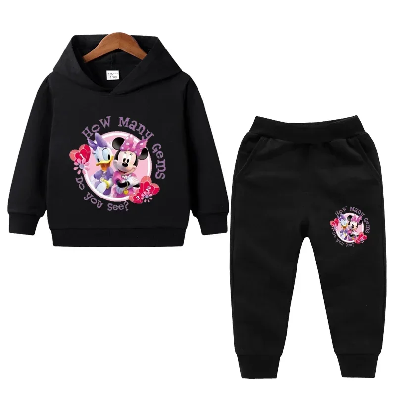 thumbnail image 1 of Ropa de primavera para niños, suéter de manga larga con capucha y pantalón de Frozen Elsa para niñas, conjuntos de 2 piezas, ropa para niñas pequeñas, 1 of 5