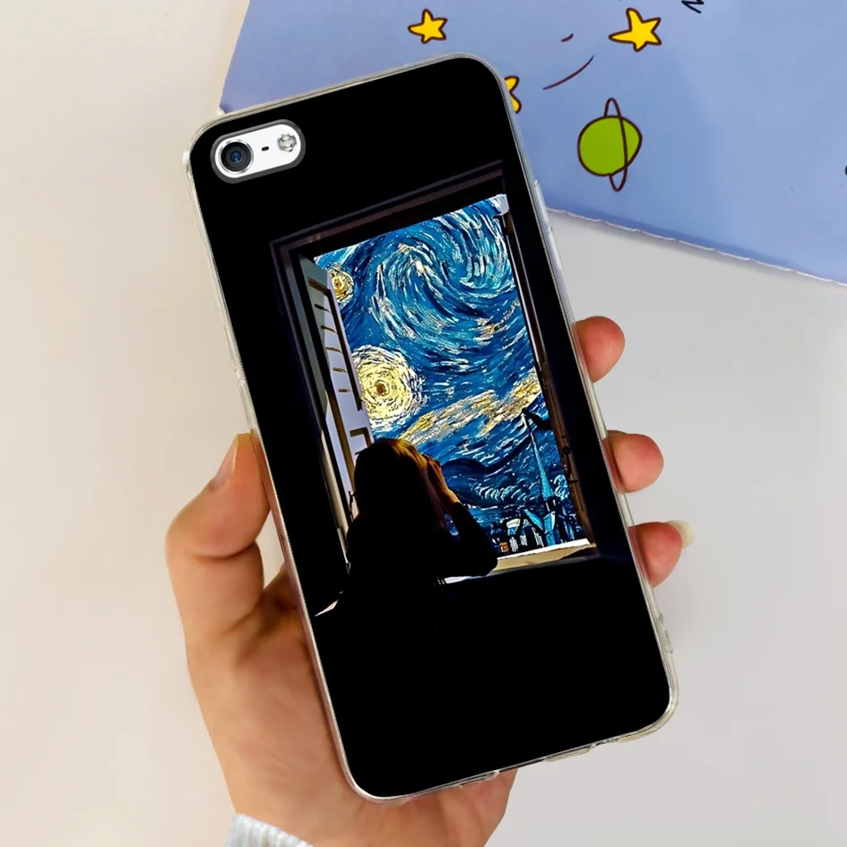 Astronaut Art Shockproof Soft TPU Phone Case