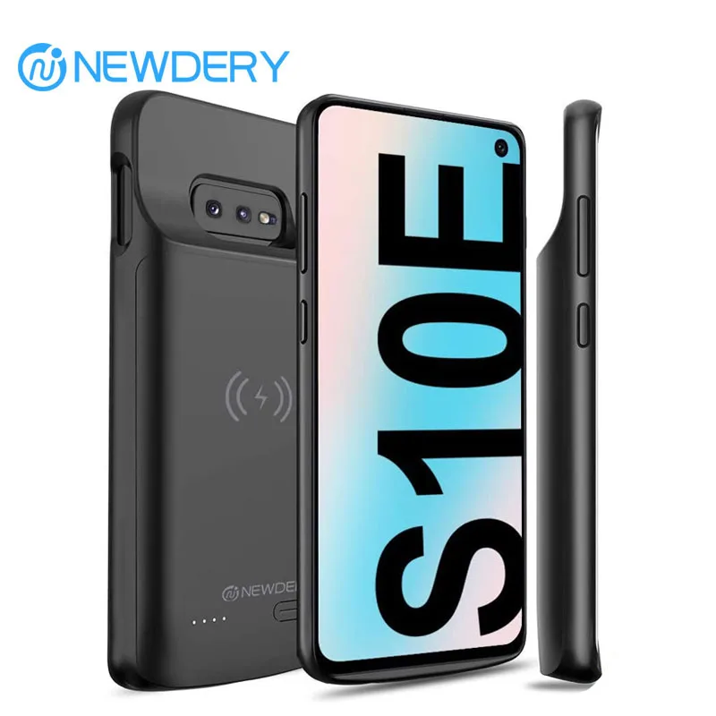 NEWDERY-Étui de batterie de charge sans fil pour Samsung Galaxy, housse de batterie  externe mince, 4700mAh, S10e, S10 - AliExpress