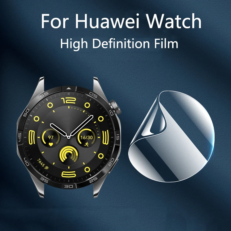 화웨이 시계 GT5 GT4 41mm 46mm 액세서리에 대 한 3pcs HD 하이드로 겔 필름 화웨이 시계 GT 4 GT 5 필름에 대 한 소프트 지우기 화면 보호기
