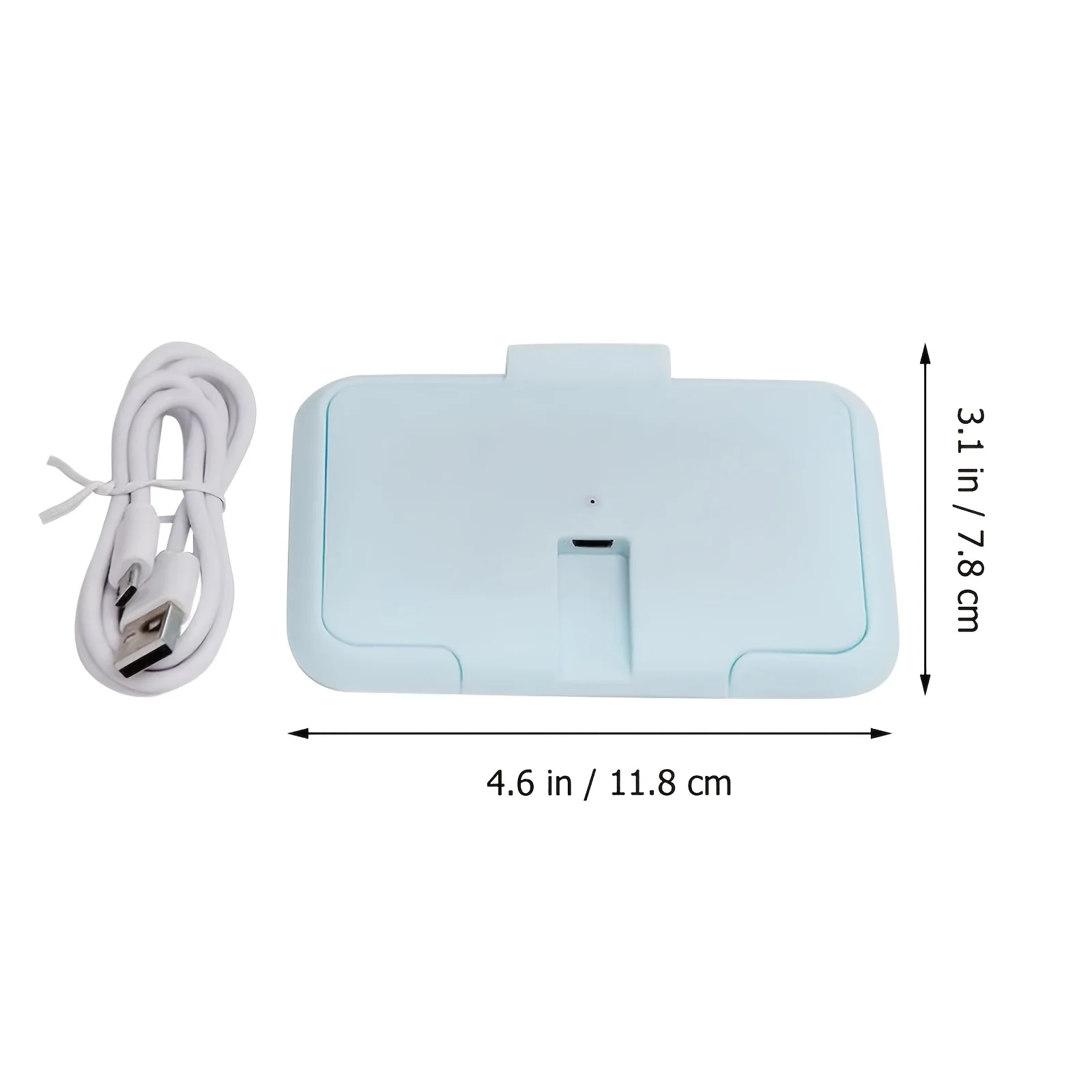 USB Mini Portable Baby Wipe Warmer e Baby Wet Wipes Dispenser Holder riutilizzabile Baby Wipes Heater per i viaggi del neonato