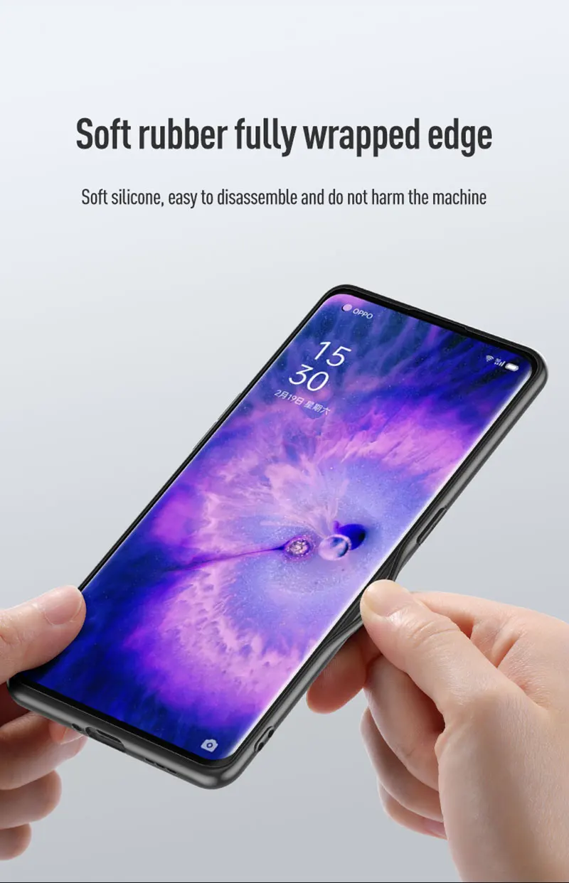 Luxury Silicone Leather Shockproof Bumper Case - Premium Back Cover