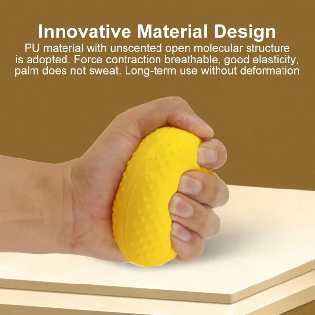 Finger Grip Ball Rehabilitation Training Ball Finger Exercise Squeezer To Prevent Arthritis Elderly Rehabilitation Anti-Atrophy 2