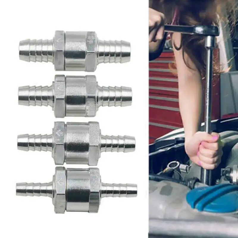 4mm 6mm 8mm 10mm 12mm One Way Fuel Line Check Valve Non Return Diesel Aluminium check valve